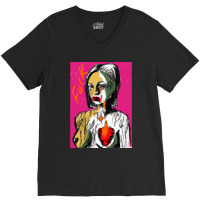 Fuck. Rock Girl. V-neck Tee | Artistshot