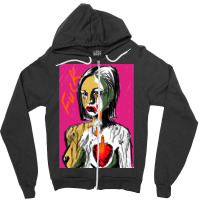 Fuck. Rock Girl. Zipper Hoodie | Artistshot