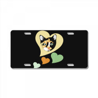 Calico Ca I Love My Calico Cats For Cat Lover License Plate | Artistshot