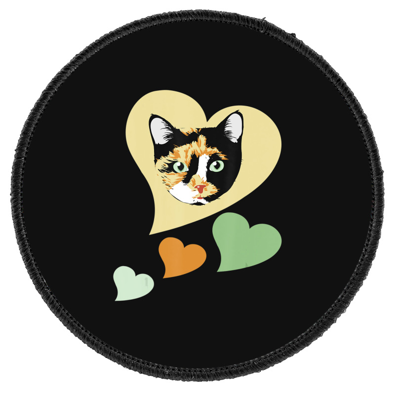 Calico Ca I Love My Calico Cats For Cat Lover Round Patch | Artistshot