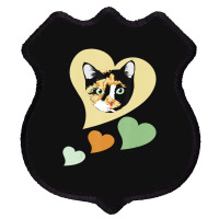 Calico Ca I Love My Calico Cats For Cat Lover Shield Patch | Artistshot