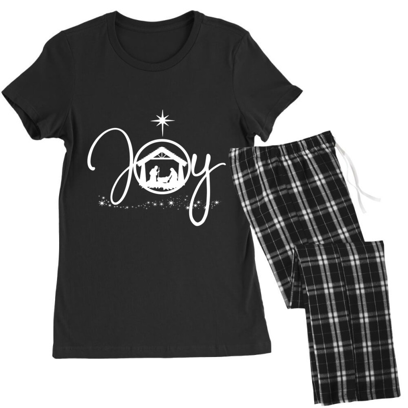 Christian Christmas Joy Jesus Nativity Scene Faith Women's Pajamas Set by cm-arts | Artistshot