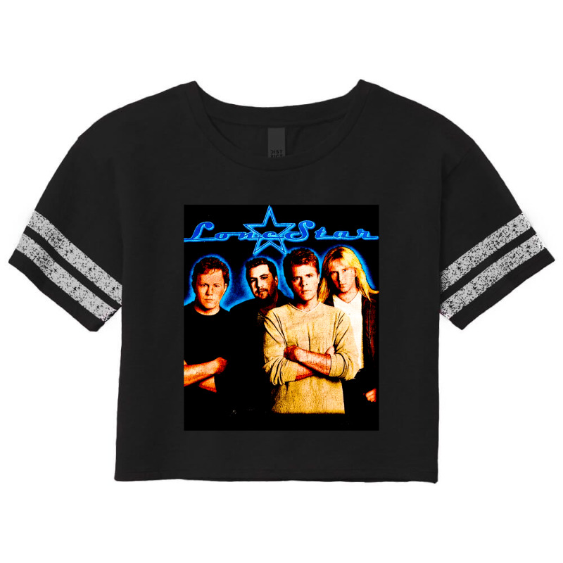 Lonestar Pop Country Scorecard Crop Tee by cm-arts | Artistshot