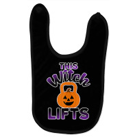 Jack O'lantern Workout Pumpkin Kettlebell This Witch Lifts Tank Top Baby Bibs | Artistshot