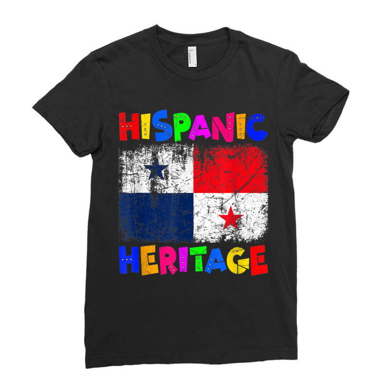 Women Men National Hispanic Heritage Month Latino Panama T Shirt Ladies Fitted T-Shirt by cm-arts | Artistshot