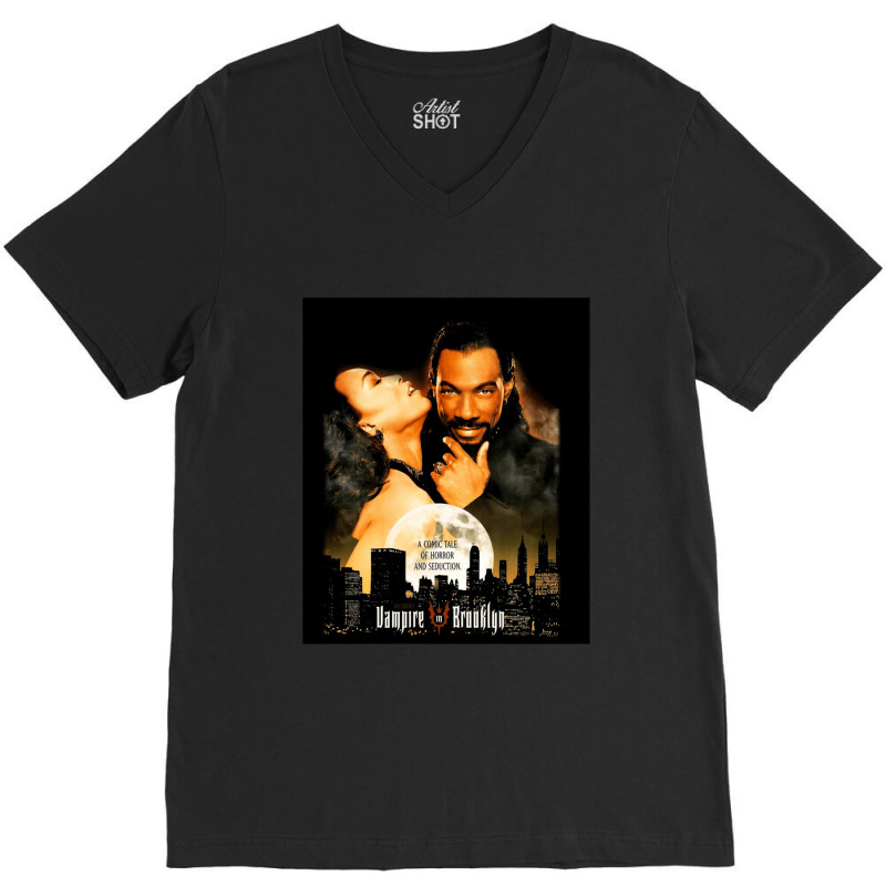 1995 Vampire In Brooklyn Vintage Eddie Murphy V-Neck Tee by SamuelIxcamparic | Artistshot