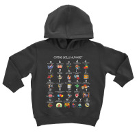 Mental Health Awareness Coping Skills Alphabet Kids Teens Premium T Sh Toddler Hoodie | Artistshot