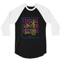 Tropical Paradise Love 3/4 Sleeve Shirt | Artistshot