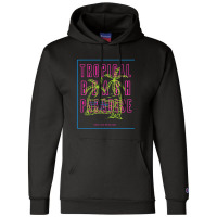 Tropical Paradise Love Champion Hoodie | Artistshot