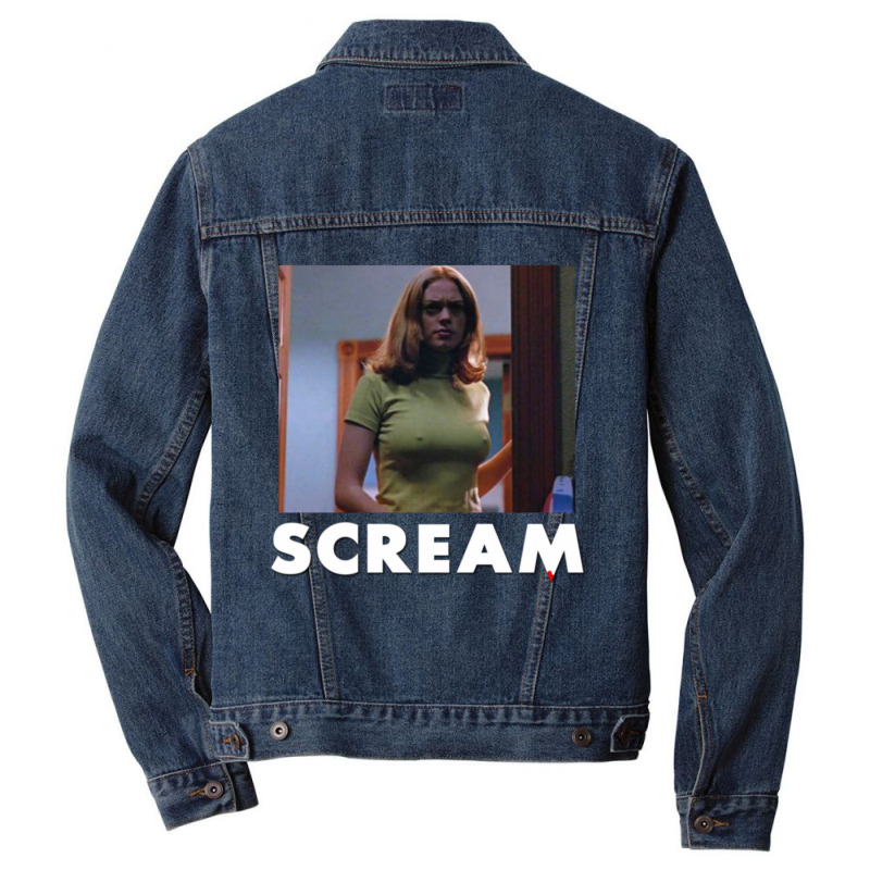 Scream Men Denim Jacket | Artistshot