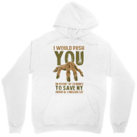 Push You In Zombies To Save My Oriental Longhair Cat Funny T Shirt Unisex Hoodie | Artistshot