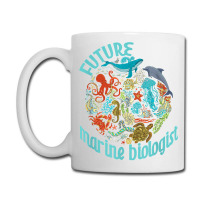 Future Marine Biologist Ocean Life Drawing Whale Octopus Coffee Mug | Artistshot