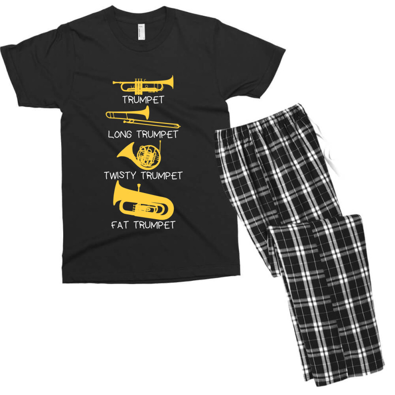 Types Of Trumpet Men's T-shirt Pajama Set by DenzelTyler | Artistshot