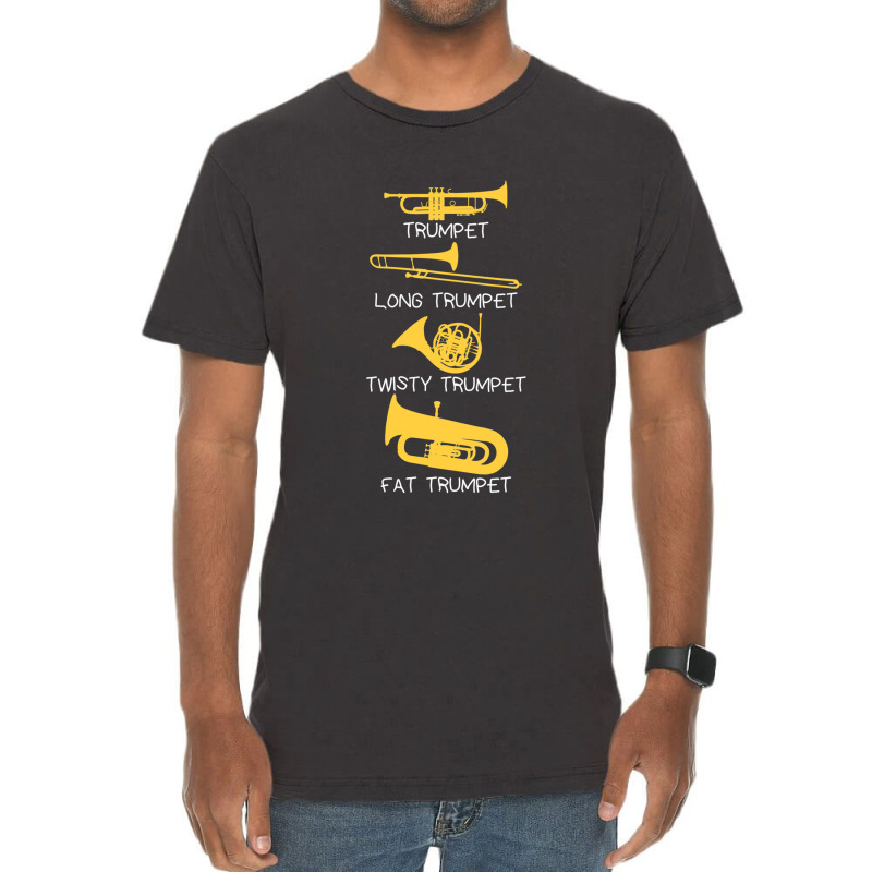 Types Of Trumpet Vintage T-Shirt by DenzelTyler | Artistshot