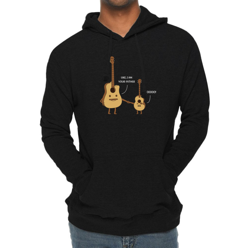 Ukulele Father Lightweight Hoodie by DenzelTyler | Artistshot