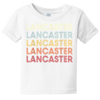 Lancaster California Lancaster Ca Retro Vintage Text T Shirt Baby Tee | Artistshot