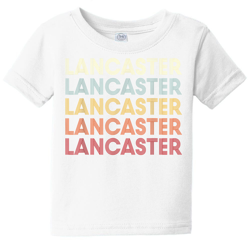 Lancaster California Lancaster Ca Retro Vintage Text T Shirt Baby Tee | Artistshot