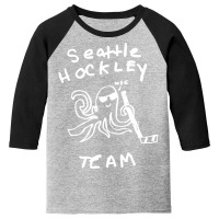 Seattle Hockley Team Nft Youth 3/4 Sleeve | Artistshot