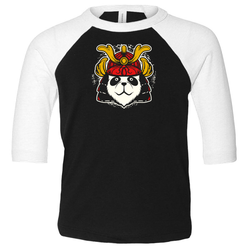 Samurai Panda Toddler 3/4 Sleeve Tee by QuantaeXun | Artistshot