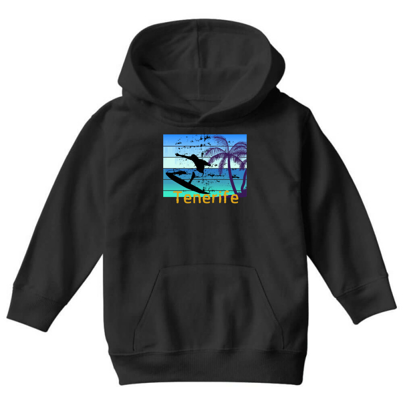 Tenerife T  Shirt Tenerife   The Surfing Destination In Spain T  Shirt Youth Hoodie by whistlerobust | Artistshot