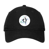 Watercolor Splatter Neda Symbol Adjustable Cap | Artistshot