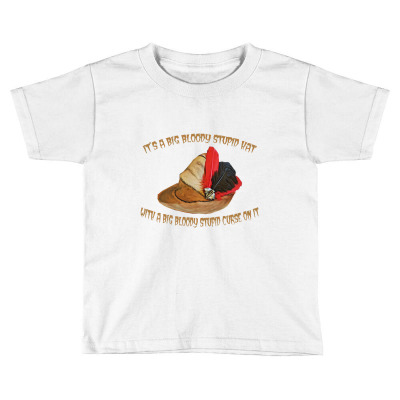 Bloody Stupid Hat Laszlo Toddler T-shirt Designed By Subuhansik