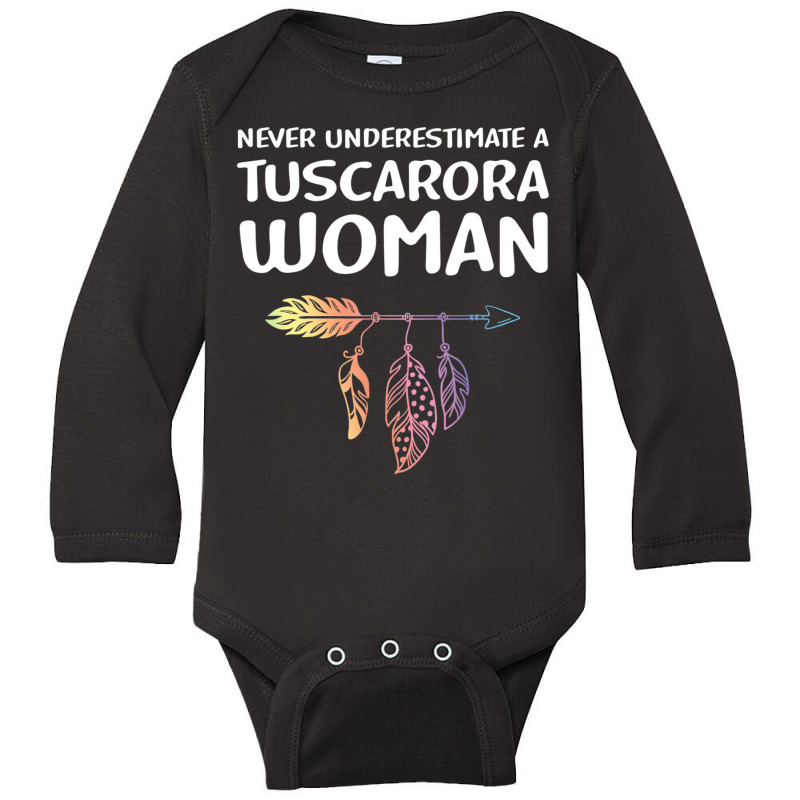 Indigenous People Native American Tuscarora Woman Long Sleeve Baby Bodysuit by Aiello Mcdade | Artistshot