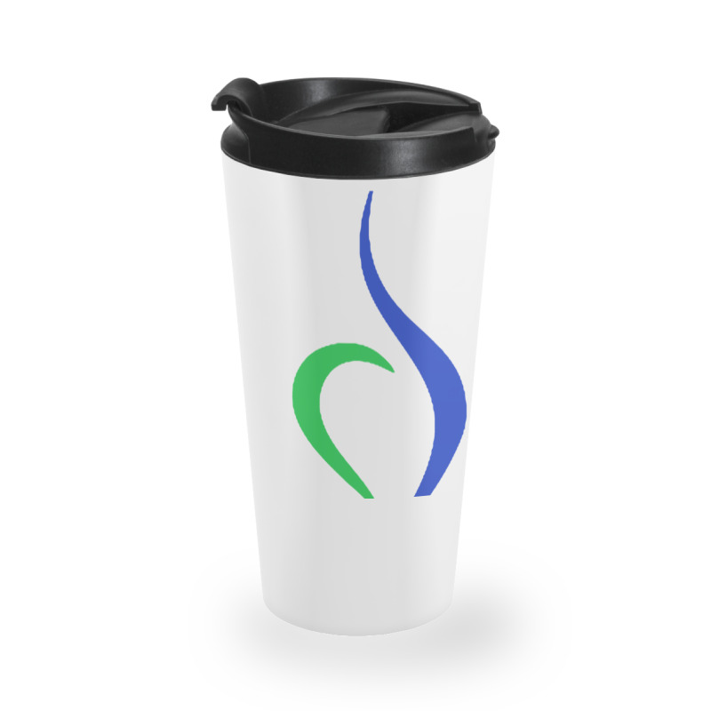 Blue And Green Eating Disorder Symbol - Neda Travel Mug | Artistshot