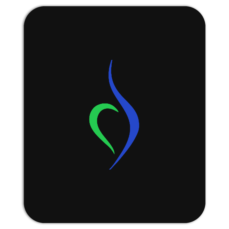 Blue And Green Eating Disorder Symbol - Neda Mousepad | Artistshot