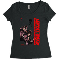 Metal Gear Solid 1 Women's Triblend Scoop T-shirt | Artistshot