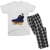 Working On My Night Cheese Liz Lemon Men's T-shirt Pajama Set | Artistshot