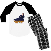 Working On My Night Cheese Liz Lemon Men's 3/4 Sleeve Pajama Set | Artistshot