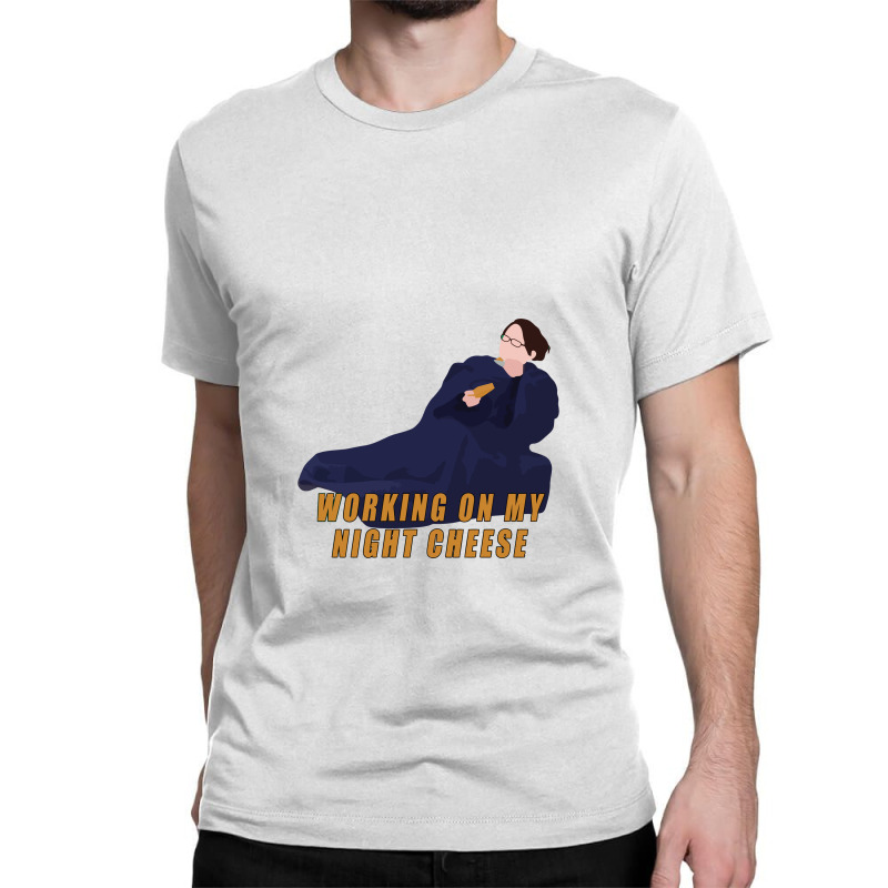 Working On My Night Cheese Liz Lemon Classic T-shirt by waynejulieta | Artistshot