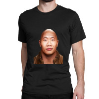 Dwayne The Wok Johnson -the Wock In Chinese Social Credit Points Meme  Classic T-shirt | Artistshot