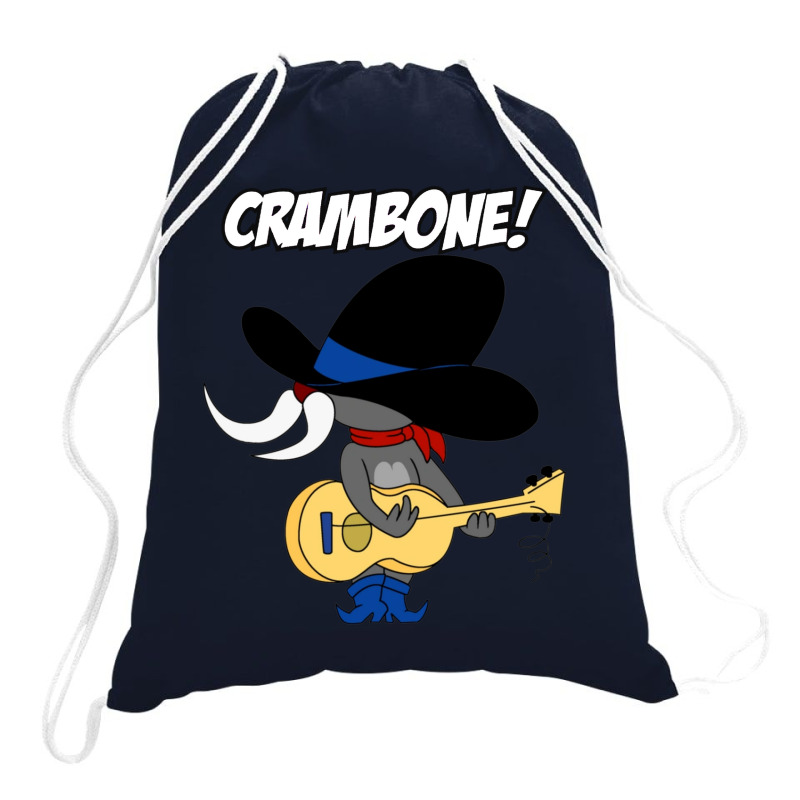 Uncle Pecos Crambone Funny Drawstring Bags | Artistshot