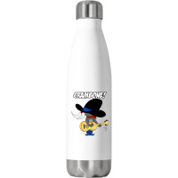 Uncle Pecos Crambone Funny Stainless Steel Water Bottle | Artistshot