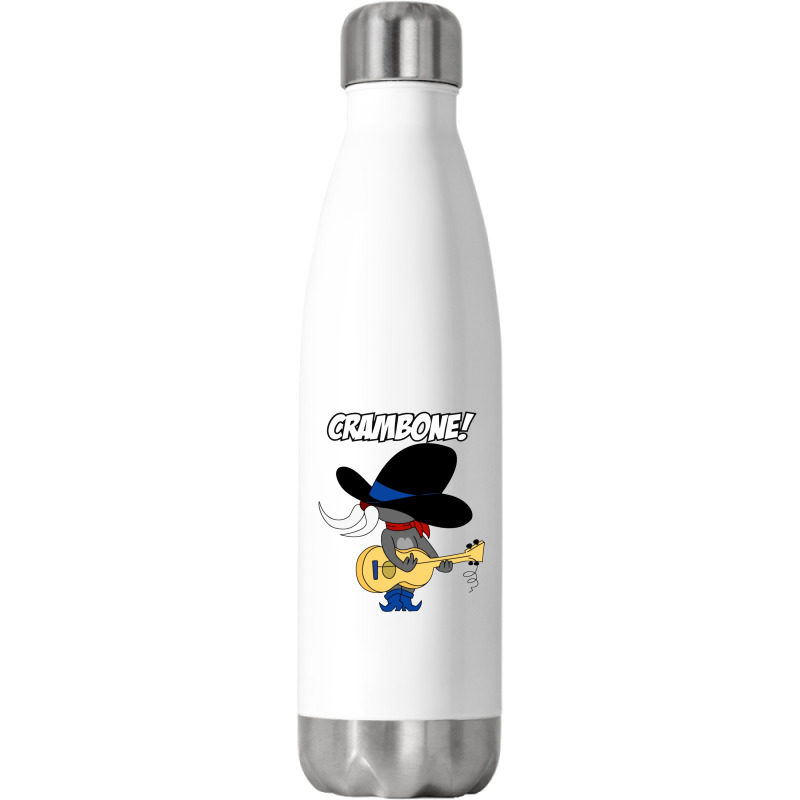 Uncle Pecos Crambone Funny Stainless Steel Water Bottle | Artistshot