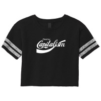 Destroy Capitalism Scorecard Crop Tee | Artistshot