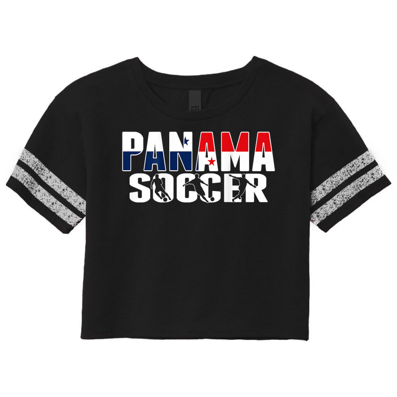 Panama Soccer Lovers Jersey Panamanian Flag Football Players T Shirt Scorecard Crop Tee by cm-arts | Artistshot