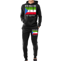 Not Equatorial Guinean But Supportive Equatorial Guinea T Shirt Hoodie & Jogger Set | Artistshot