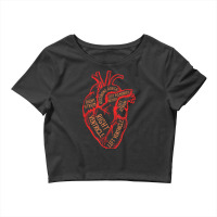 Anatomical Heart Medical Hospital Personal Cardiologist Crop Top | Artistshot