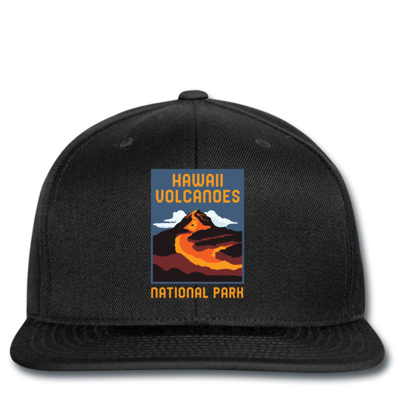 Hawaii Volcanoes National Park Big Island Retro Graphic Pullover Hoodi Printed hat by cm-arts | Artistshot