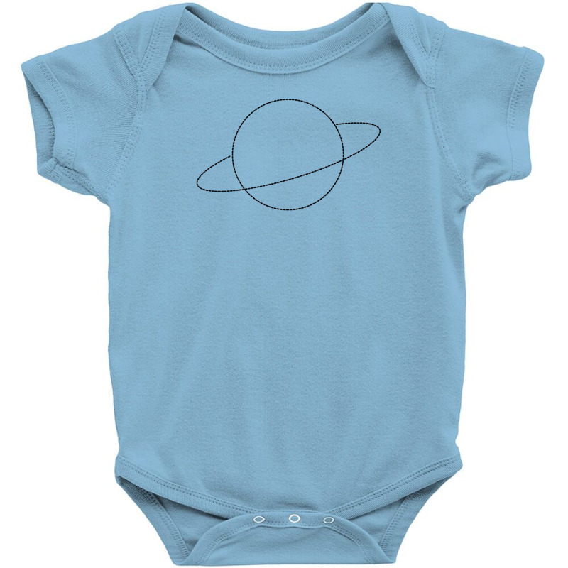 Minimal Cute Planet Baby Bodysuit by tshiart | Artistshot