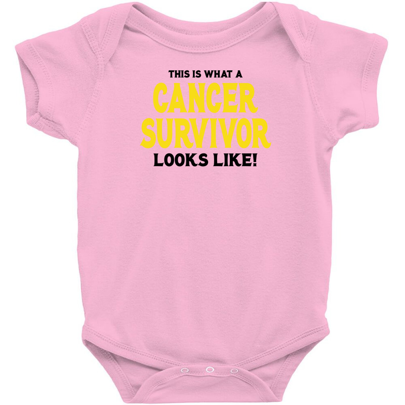 This Is What A Sarcoma Cancer Survivor Looks Like Baby Bodysuit | Artistshot