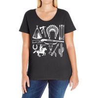 Native American Headdress, Native American Shirt, Native T Shirt Ladies Curvy T-shirt | Artistshot