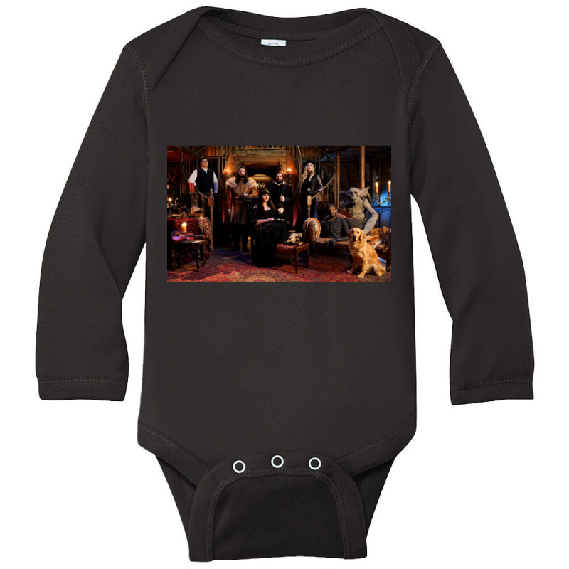 Shadows Family Portrait Long Sleeve Baby Bodysuit by cm-arts | Artistshot