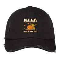 Man I Love Fall   Pumpkin Fall Season Pullover Hoodie Vintage Cap | Artistshot