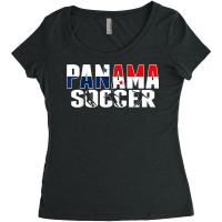 Panama Soccer Fans Jersey   Proud Panamanian Football Lovers T Shirt Women's Triblend Scoop T-shirt | Artistshot