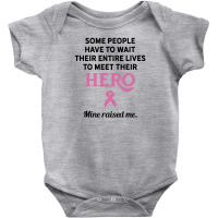 My Hero Raised Me Baby Bodysuit | Artistshot