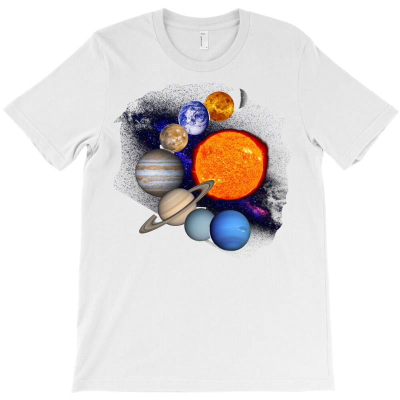 Solar System Sun Planets Milky Way Galaxy Science Sweatshirt T-Shirt by cm-arts | Artistshot